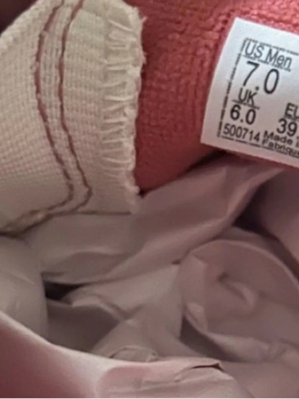 Vans Low-Top Canvas Sneakers - Pink & White